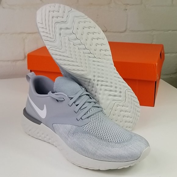 Nike Odyssey React 2 Flyknit AH1015 001 Wolf Grey - Picture 4 of 10